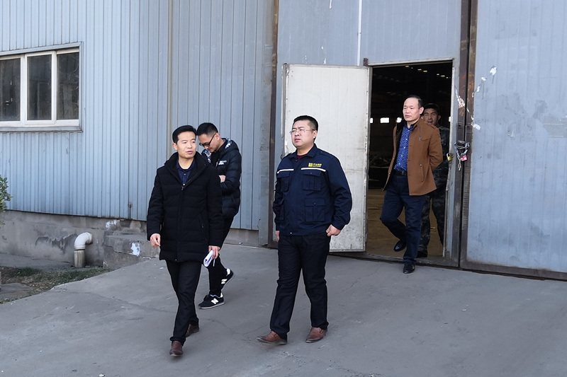 高新產業集聚區安監辦到唐都公司檢查指導工作