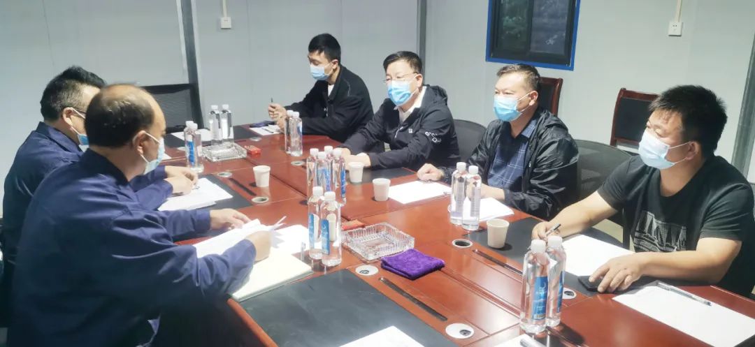 盧氏縣人民政府副縣長呂宏偉國慶節前到中科礦業檢查安全生產工作